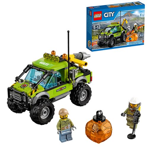 LEGO City In Out 60121 Volcano Exploration Truck